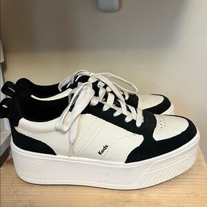 Keds Monochrome Platform Sneakers